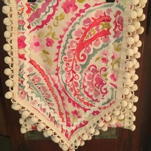 Handmade Table-runner - double-sided, 100% Cotton